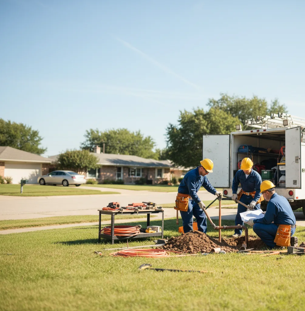 Sewer Line Repair in Crystal, MN